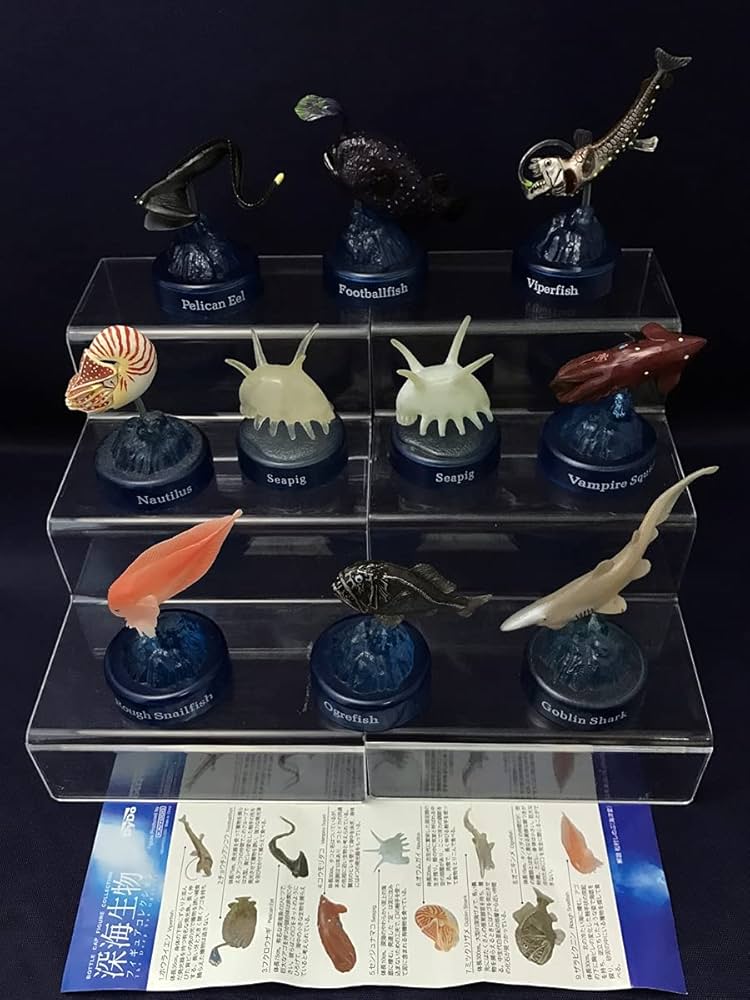 Amazon | 〓海洋堂〓MIU ダイドー深海生物フィギュア